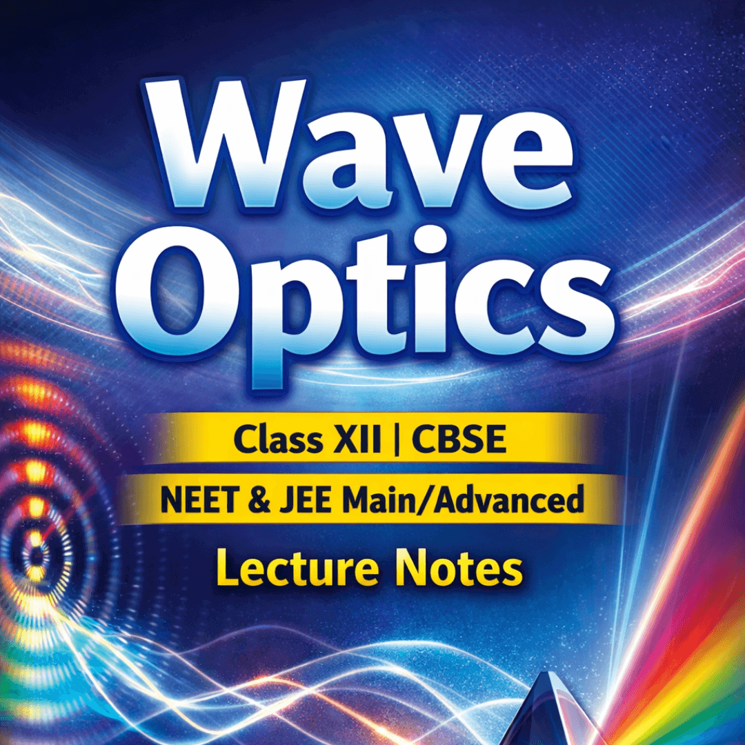 Wave Optics - XII, NEET, IIT JEE Main & Advanced